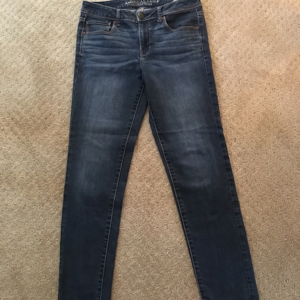 Classic American Eagle Blue Jeans